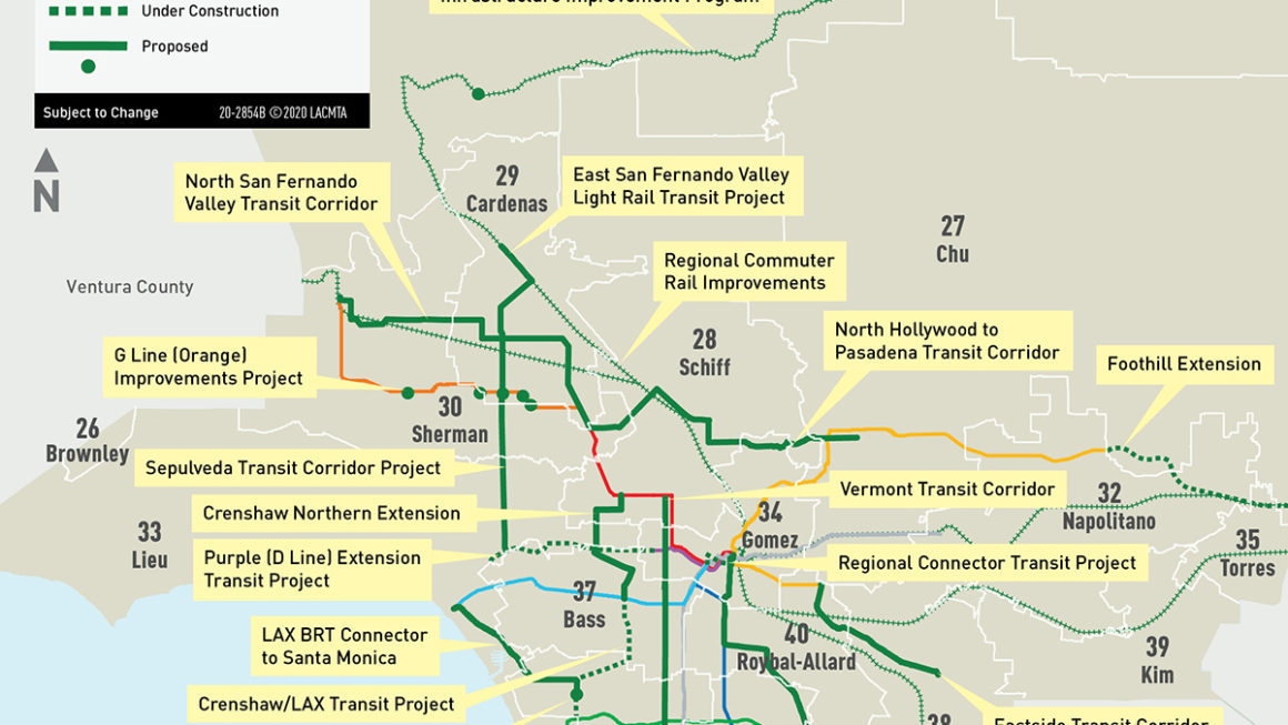 transit projects with congressional districts